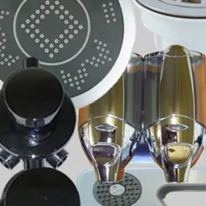Aeros shower parts and accessories