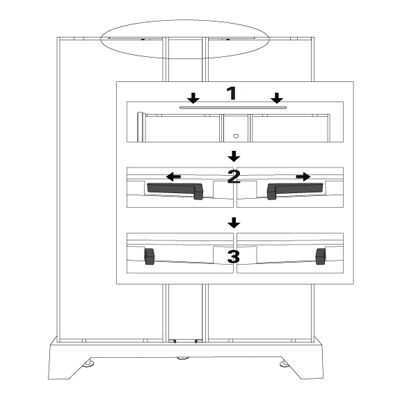Aeros shower rectangle double door model assembly Step 6