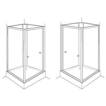 Aeros shower square model assembly Step 2