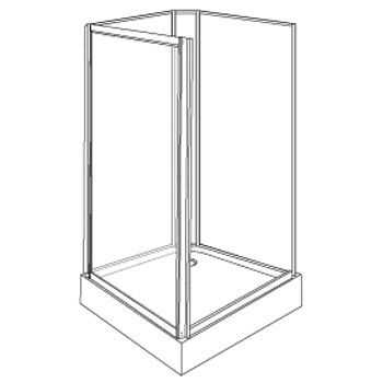 Aeros shower square model assembly Step 7