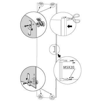 Aeros shower round model assembly Step 10