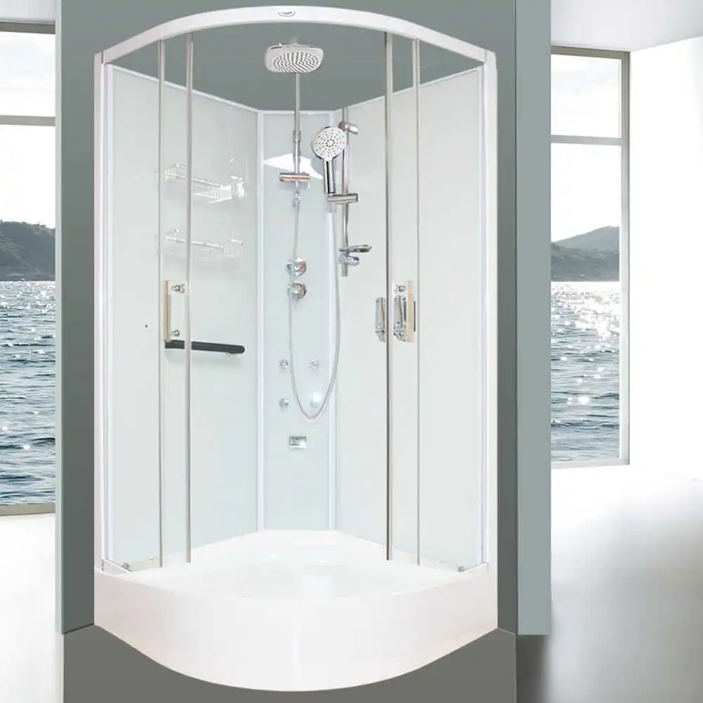 Aeros round shower cubicle models
