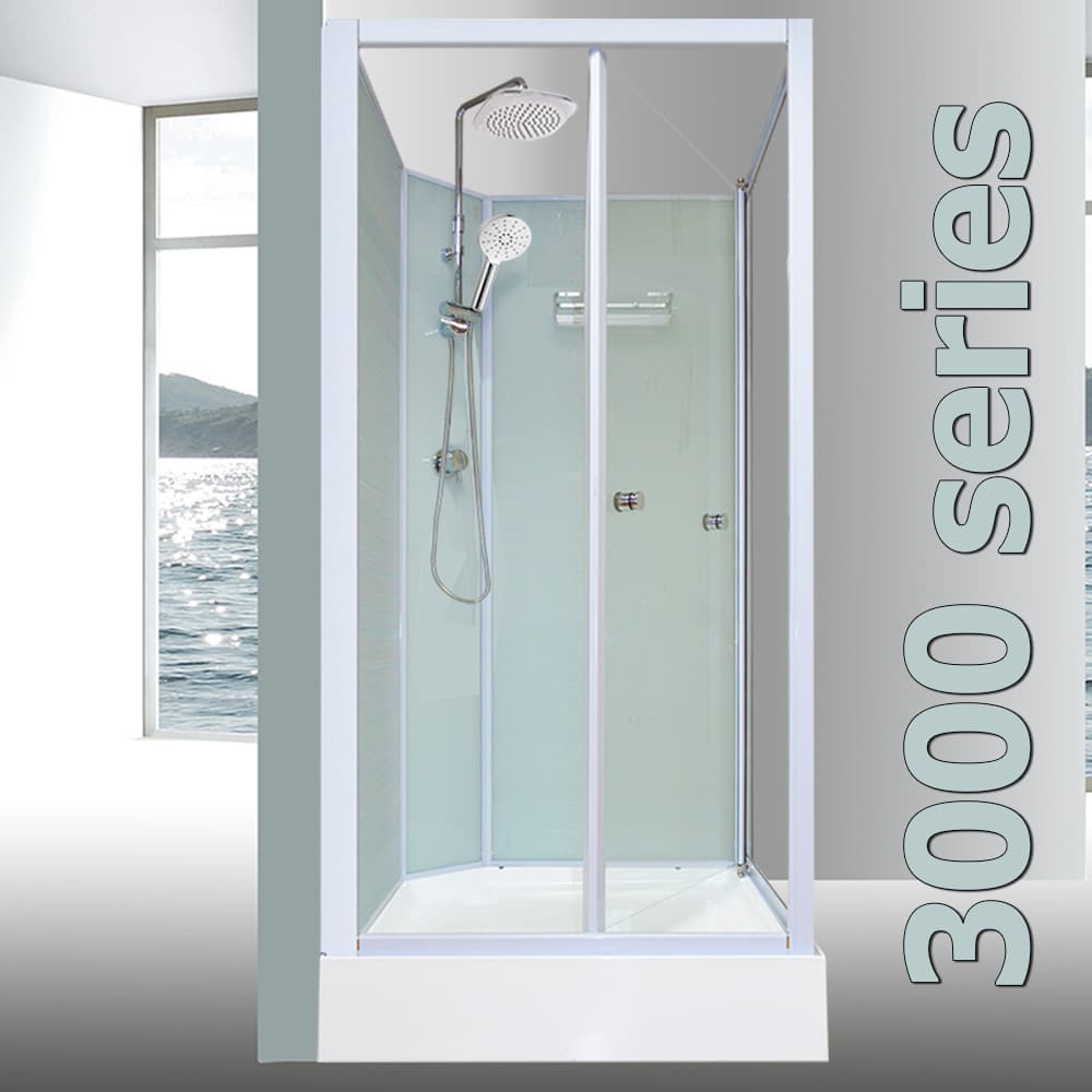 3000 Aqua series shower cubicle Aeros Showers and Bathroom