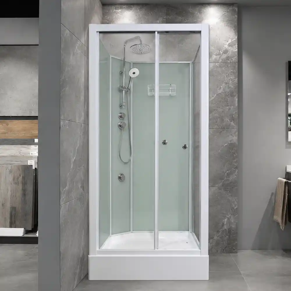 3000 Series buyers guide – Aeros 3000 Aqua Series fully enclosed shower cubicle in a bathroom