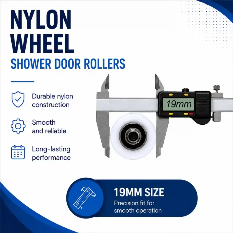 19mm Nylon wheels 19mm Nylon rollers