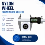 25mm Nylon wheels 25mm Nylon rollers