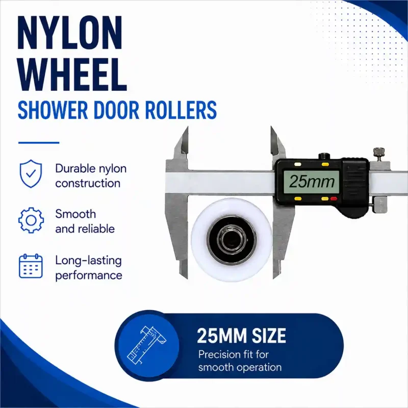 25mm Nylon rollers