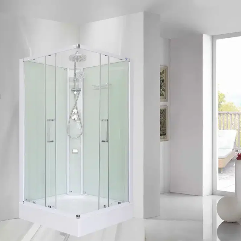 Shower pods vs tiles – Aeros 4000 Aqua Series fully enclosed shower cubicle